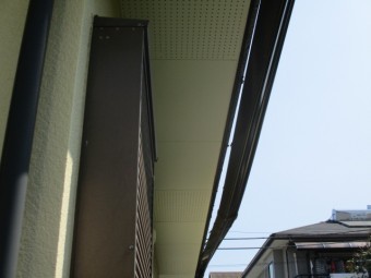 1階破損箇所です