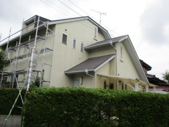 施工前の全景です