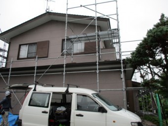 施工前の全景です