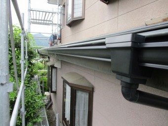 集水器を取りつけました