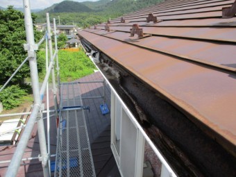 破損箇所です