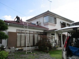 施工前の全景です