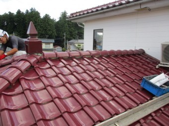 屋根の状態です