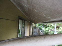 軒天の施工前です