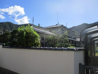 施工前の全景です