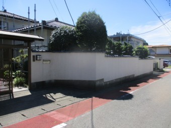 施工前の全景です