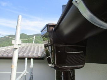 集水器を取りつけました