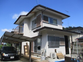 施工前の全景です
