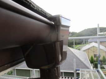 集水器を取りつけました