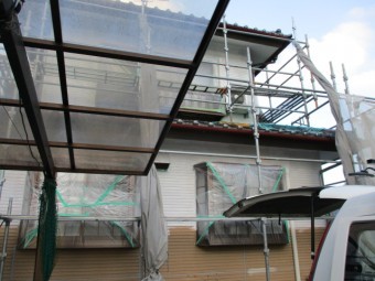 台風対策です