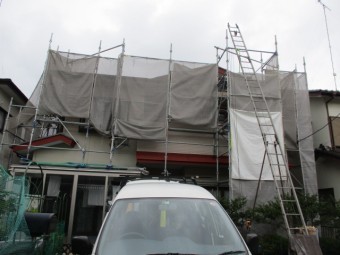 施工前の全景です