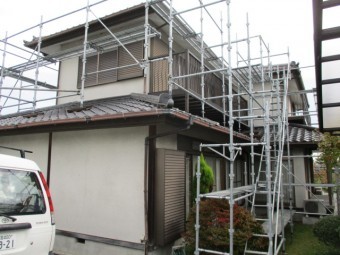 施工前の全景です