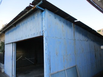 施工前の全景です