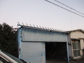 本日の施工後の状態です