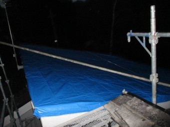 雨養生をしました