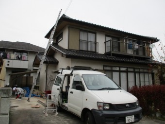 施工前の全景です