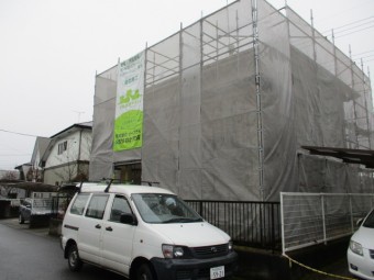 施工前の全景です