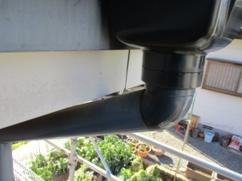 集水器を取り付けました