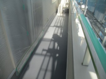 下塗りが終了しました