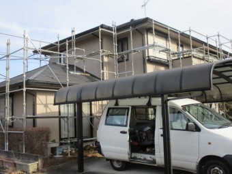 施工前の全景です