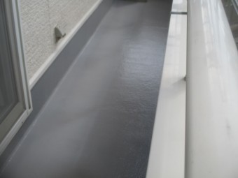 防水塗装が終了しました