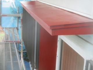 さび止め施工後です