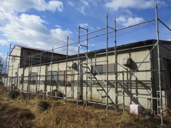 施工前の全景です