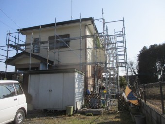 施工前の全景です