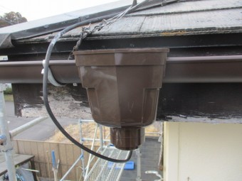 集水器を取り付けました