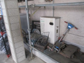 塗装箇所周辺の状態です