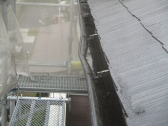 雨樋の破損箇所です