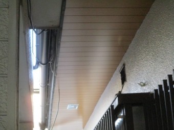 本日の施工後の状態です