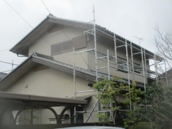 施工前の全景です