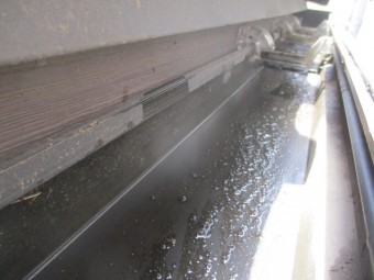 雨樋清掃後です