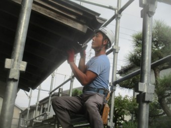 集水器を取り付けました