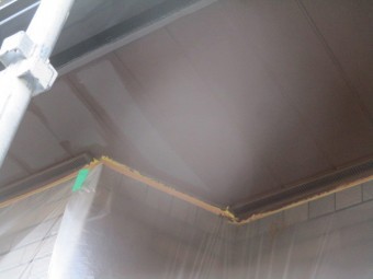 本日の施工後の状態です