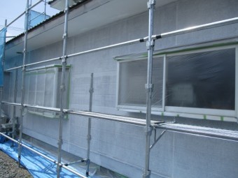 下塗り塗装が終了しました