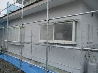 中塗り塗装が終了しました