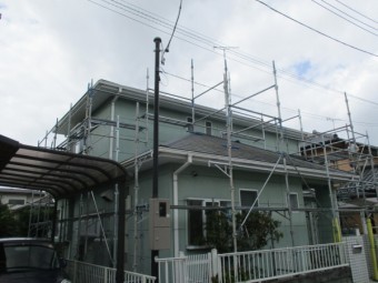 施工前の全景です