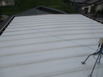 錆止めが終了しました