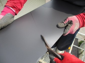 板金を加工しました