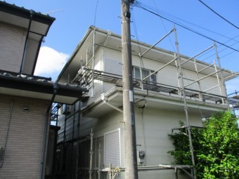 施工前の全景です