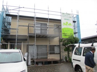 施工前の全景です