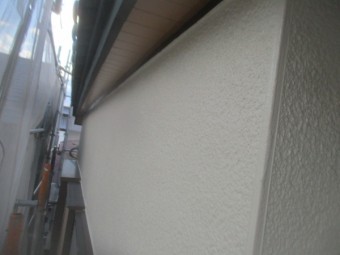 2階の上塗りが終了しました