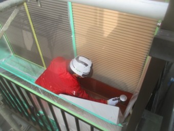 さび止め塗装中です