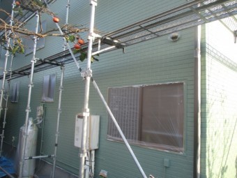 上塗り塗装が終了しました
