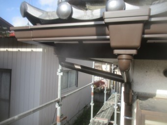 P管の取り付けが終了しました
