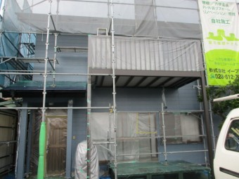 本日の施工後の状態です