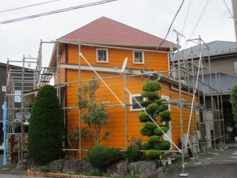 施工前の全景です