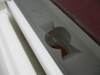 集水器を取り付けました